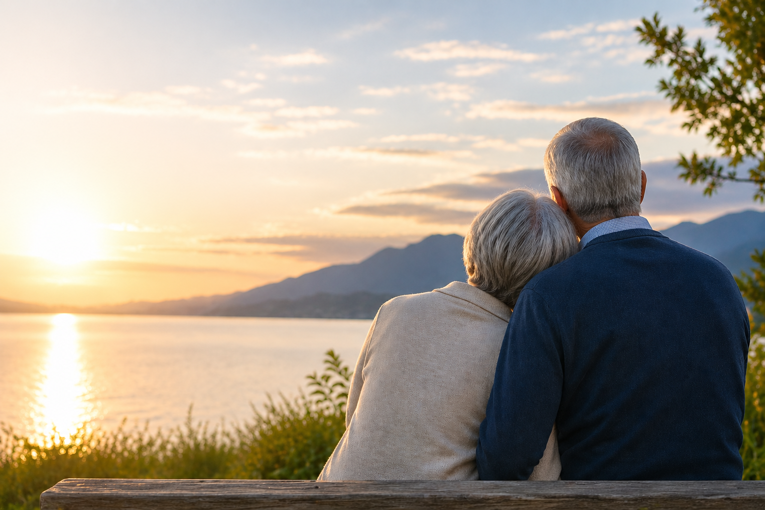 A family embracing — Final Expense Safeguard provides peace of mind for your loved ones